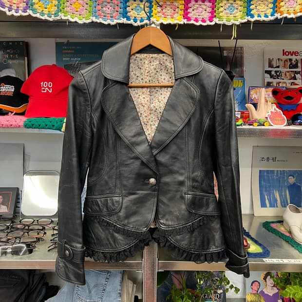 Real Leather Tailored Jacket