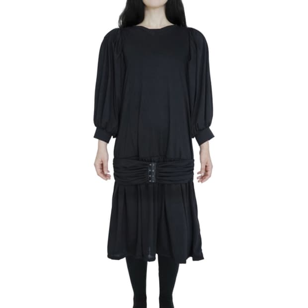 에옹쓰 아르누보 드레스 블랙