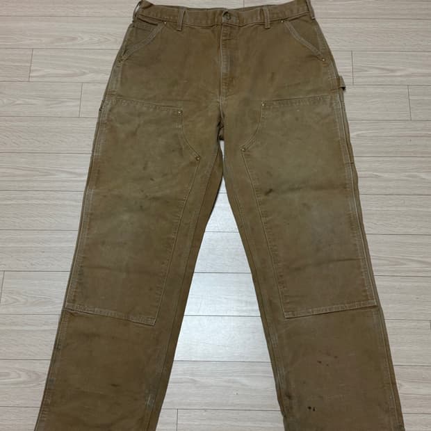 36) 빈티지 칼하트 더블니 팝니다