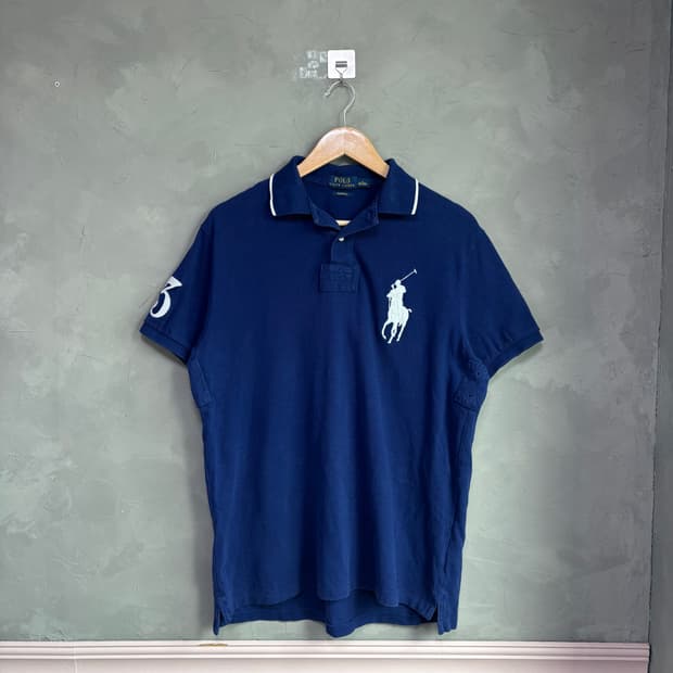 폴로 랄프로렌 빅포니 카라티 네이비 블루