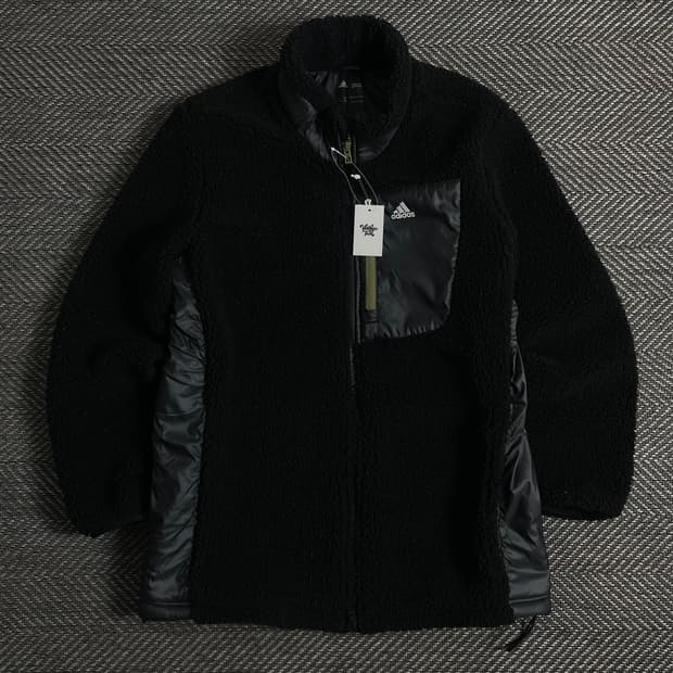 아디다스 쉐르파 레트로 디테일 플리스 자켓o 3131