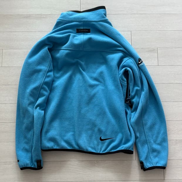 90s ACG 나이키 플리스 자켓 스카이블루 (XL)