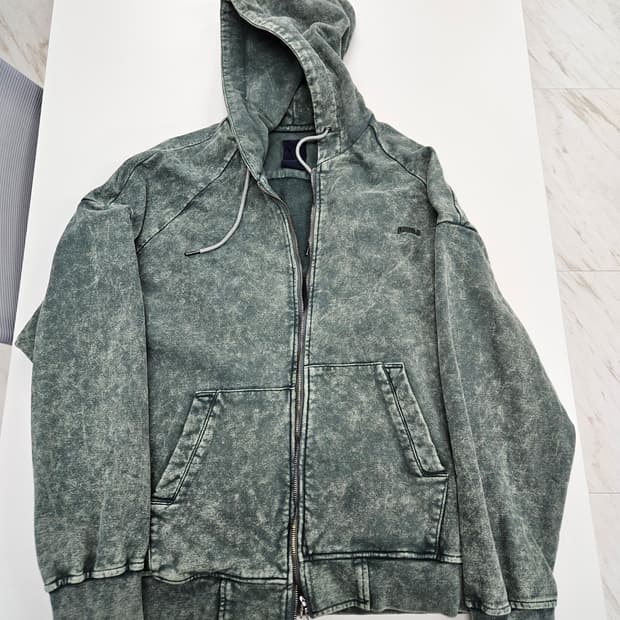 준지 후드 집업