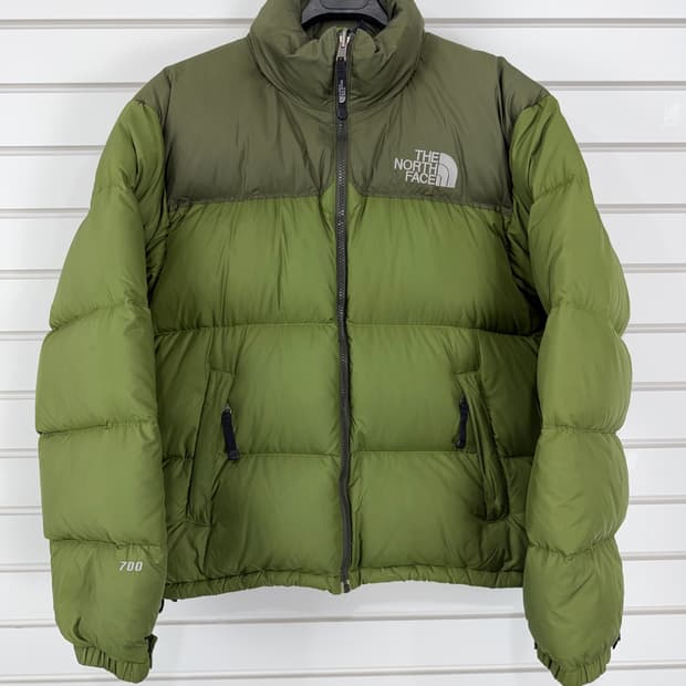 The North Face 눕시 700 일본판 back 센터 로고