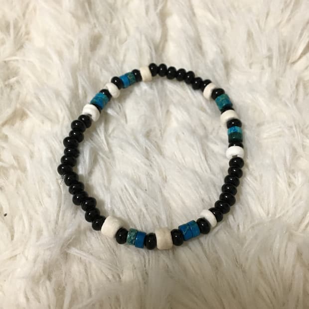 원석 비즈 팔찌