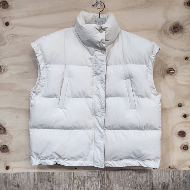 633) 여성 캐주얼 오버핏 패딩조끼