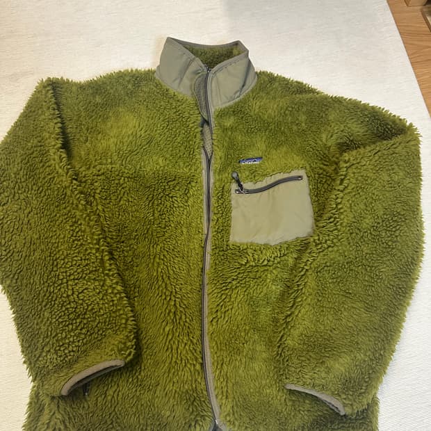 (L) 파타고니아 빈티지 딥파일 그린