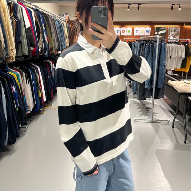 빈티지 럭비티셔츠