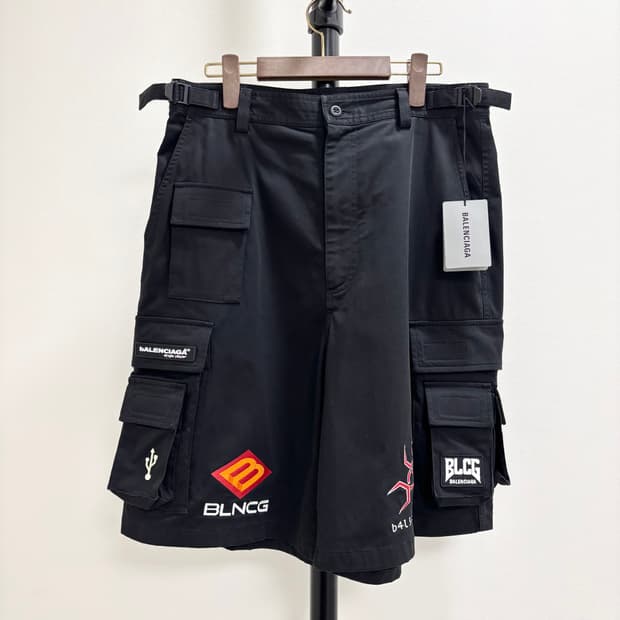[46]발렌시아가 게이밍 카고 반바지