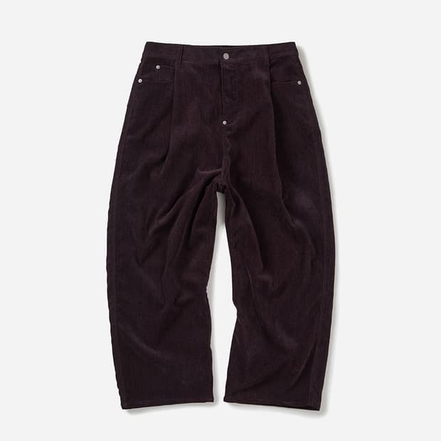 사일런트 실러블 폴드백 4턱팬츠 퍼플 1사이즈