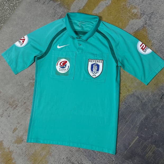 나이키 k리그 KFA 레프리 심판 반팔