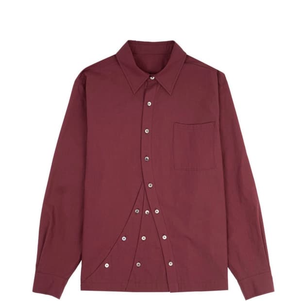 요석 3wave shirts(버건디) 1사이즈