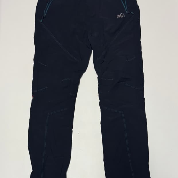 밀레 벨트 기모 등산 바지 블랙 33인치