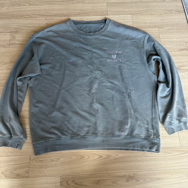 [4] 폴리테루 1011 갤러리 맨투맨 