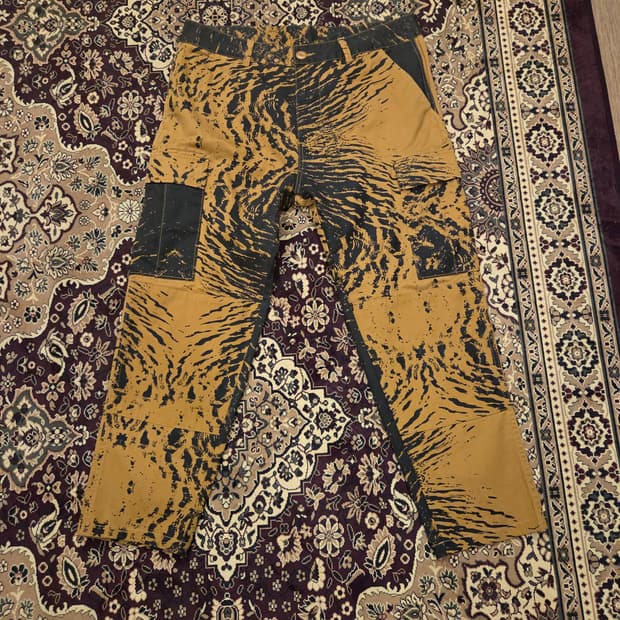 patta 파타 워터 카모 카고 팬츠
