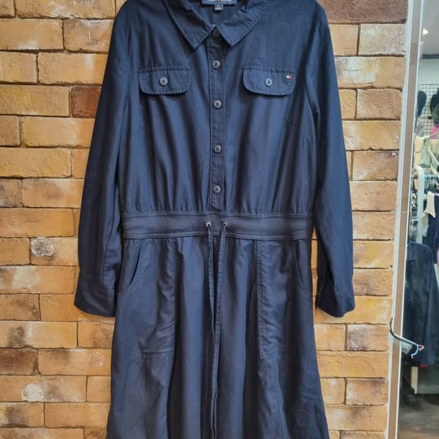 타미힐피거 네이비 원피스