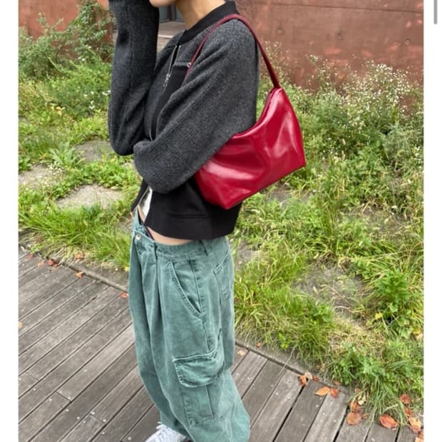 모래하우스 brilliant 숄더백 버건디