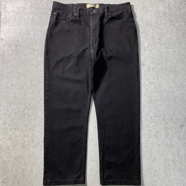 [36-37] Wrangler 랭글러 어센틱 릴렉스드핏 블랙 데님팬츠