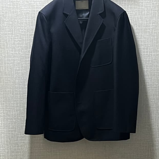 [2]포터리 울 스포츠 자켓 다크네이비