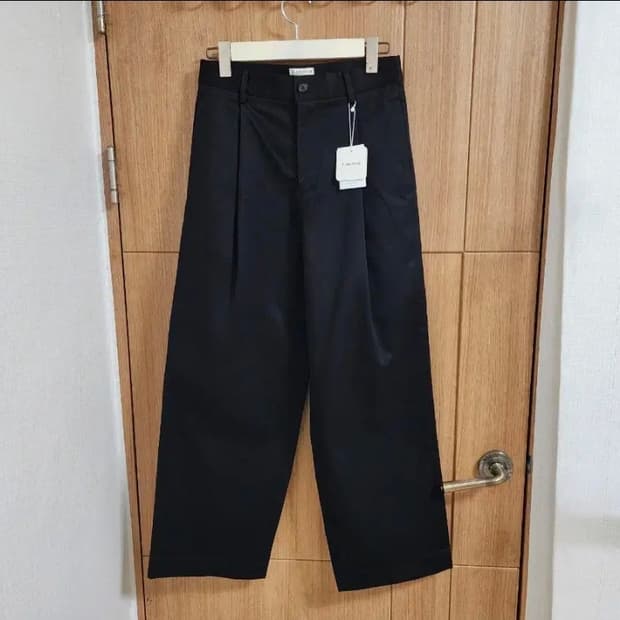 (0)블랭크룸 원턱 와이드 치노 팬츠