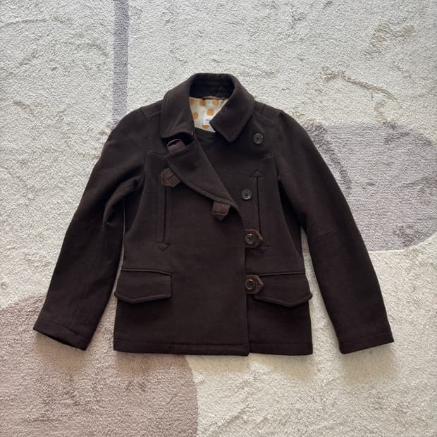 츠모리치사토 더블 피코트