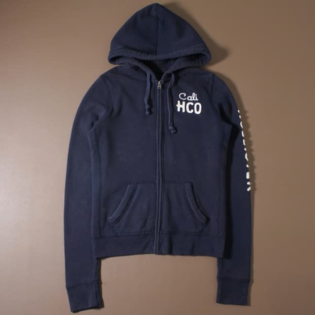 Hollister 홀리스터 네이비 후드집업 