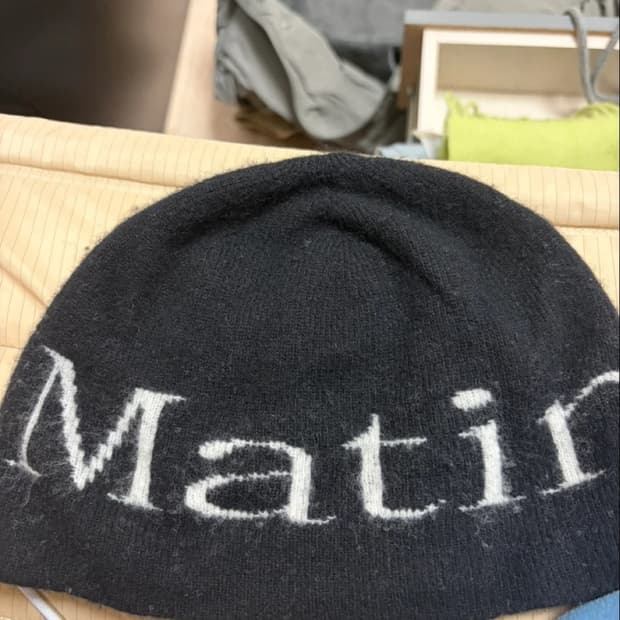 마뗑킴 비니 블랙 !!사진참고!!