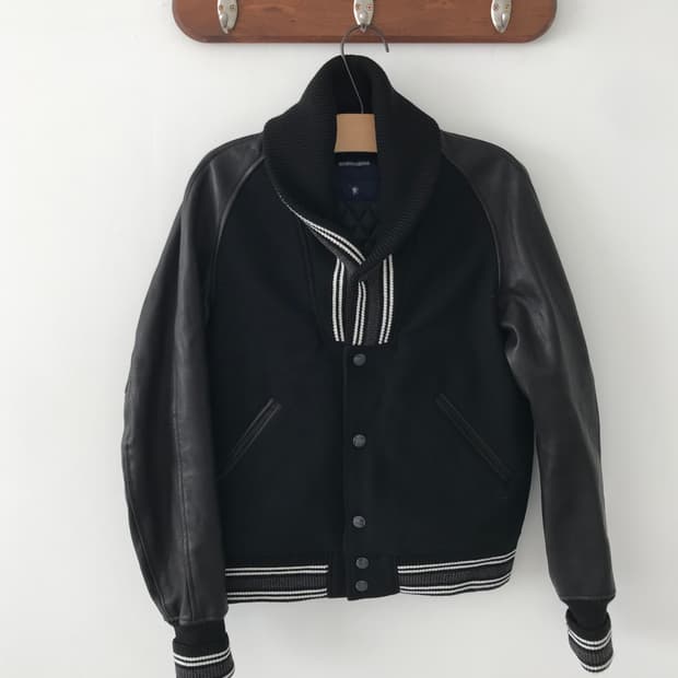 mihara yasuhiro leather varsity jk