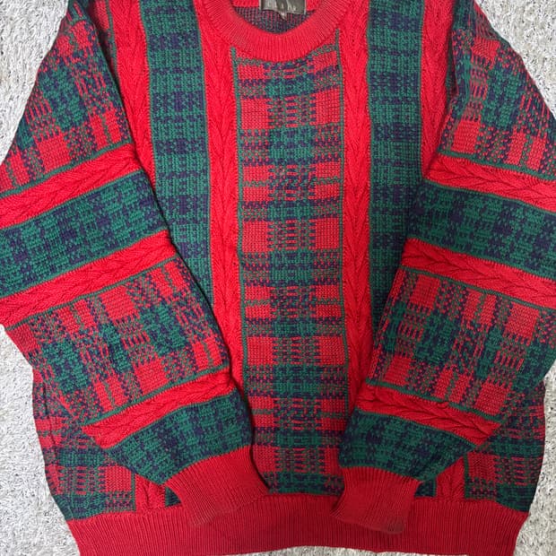 일본판 DEMAIN CLAIR 울 니트 사이즈 105-110