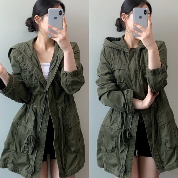 아베크롬비 야상 자켓