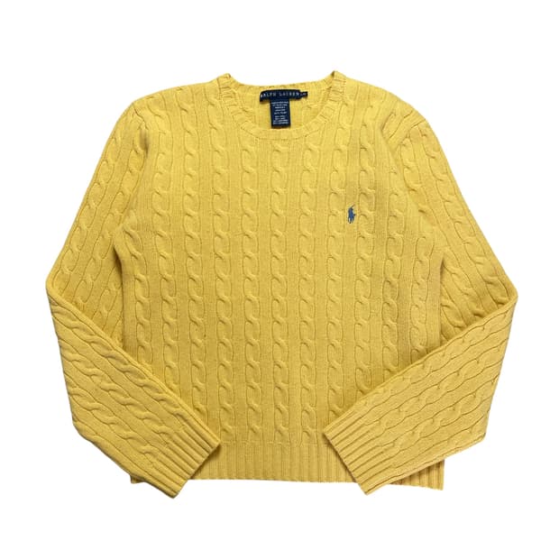 랄프로렌 케이블 니트