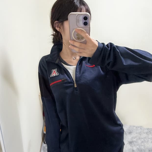 나이키 드라이핏 애리조나 해외 희귀 반집업(m)