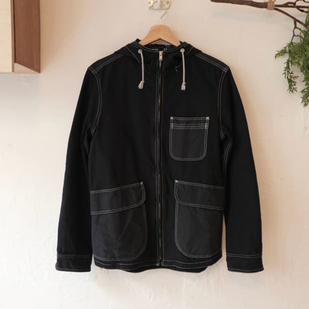 꼼데가르송 옴므 후디드 자켓