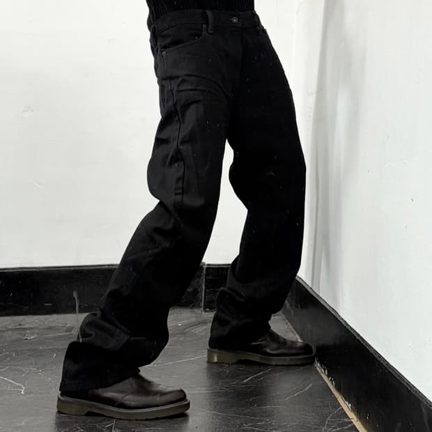 리바이스 504 블랙진