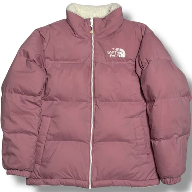 The North Face 여성용 핑크 뽀글이 패딩