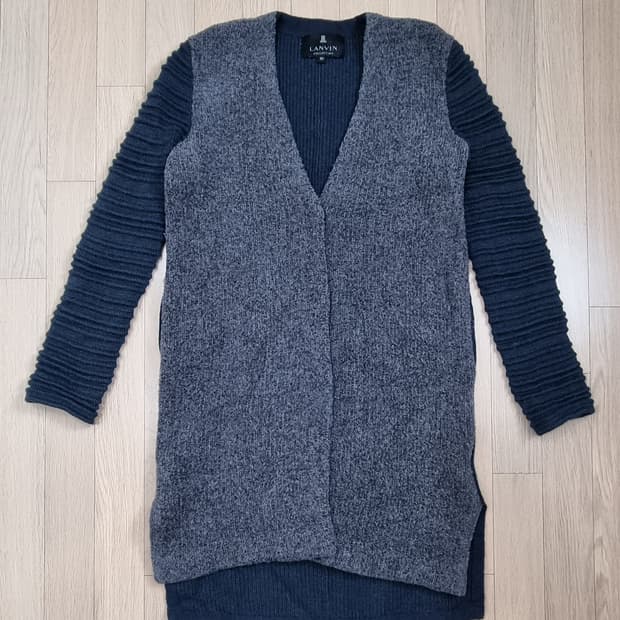 LANVIN 랑방 울 65, 캐시미어 26% 롱 가디건 Free _ 여성
