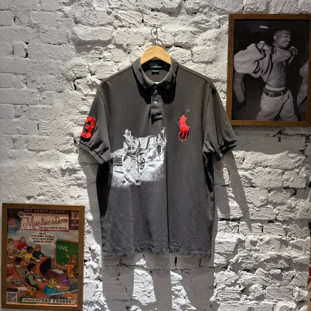 폴로 빅포니 커스텀 카라반팔티셔츠