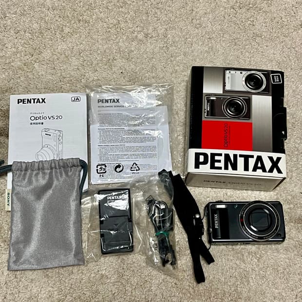작례🅾️Pentax Optio VS20 디지털 카메라(펜탁스 옵티오 v