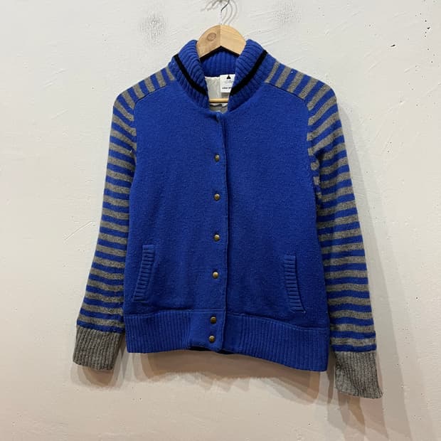 니코앤드 스트라이프 니트 자켓 우먼즈 