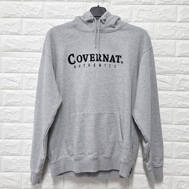 택포// 20s 커버낫 로고 후드티 회색 L