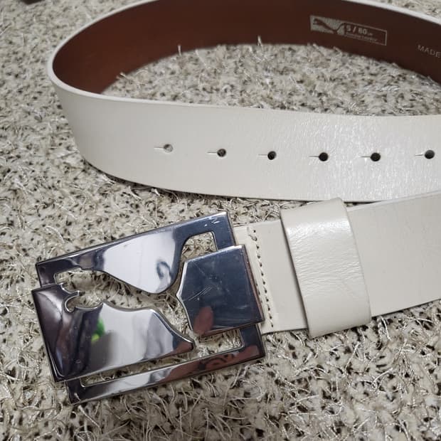 푸마 통가죽벨트