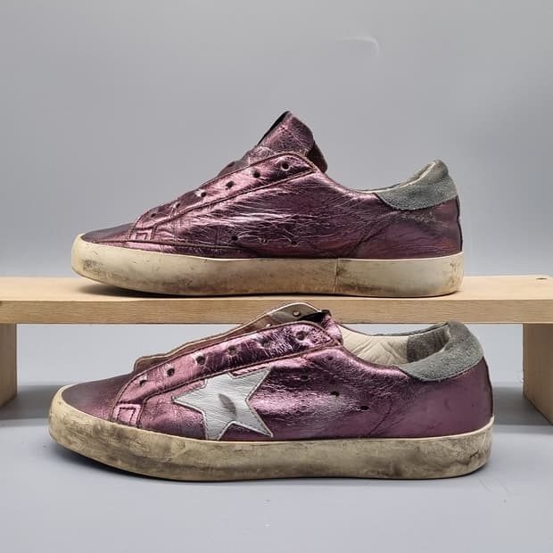 정품 골든구스 여성스니커즈37 240