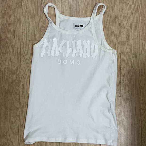 마리아노 슬리브리스 나시 흰색