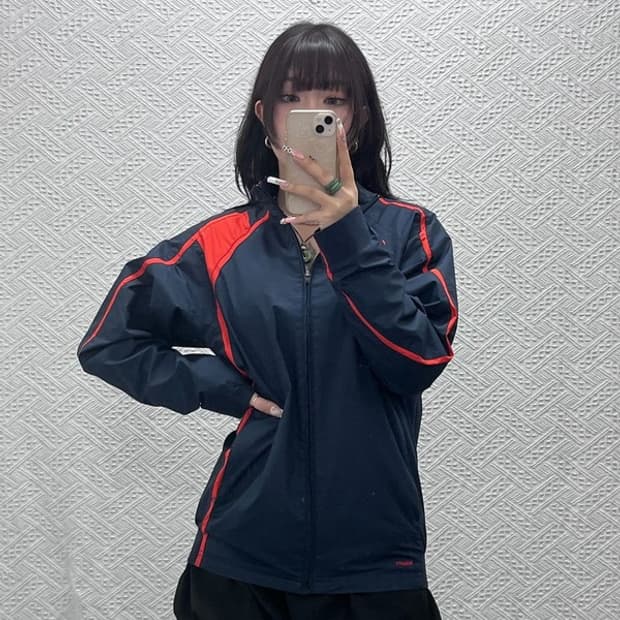 나이키 올드스쿨 레트로 토탈 90 바람막이 자켓 M C11341