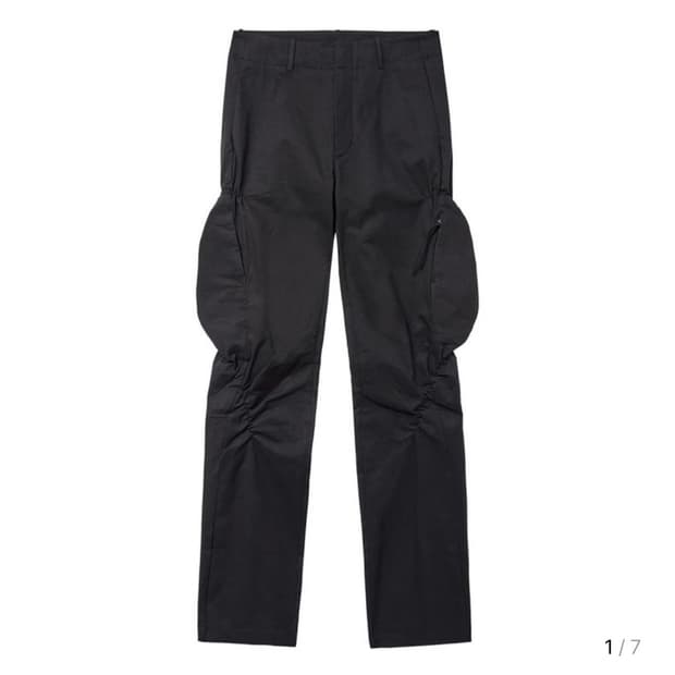 [교환 S->M] 파프 셔링팬츠 블랙