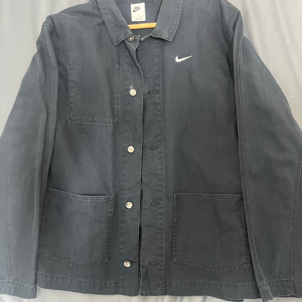 [WORK] Nike Canvas Chore Jacket - Black 