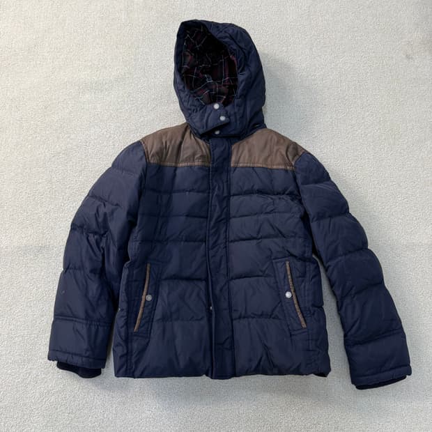 110 헨리코튼 덕다운 패딩 0209T