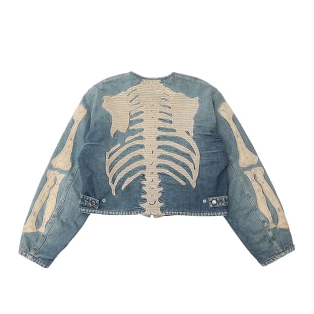 캐피탈 본 데님자켓