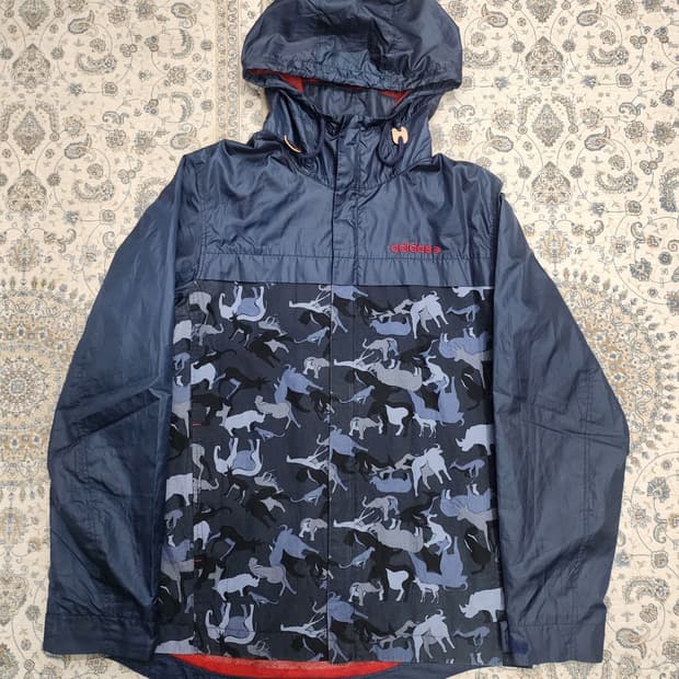 아디다스 카모플라쥬 바람막이 L