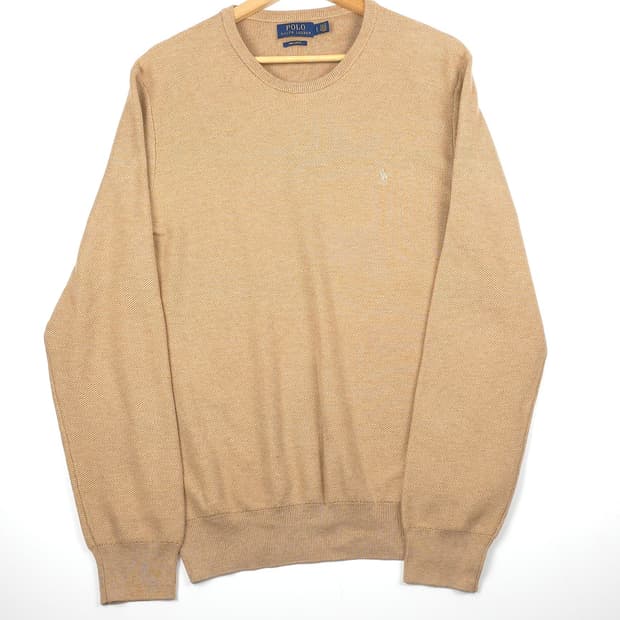 [L] 폴로 랄프로렌 피마코튼 와플 니트